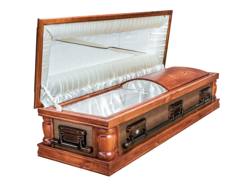 Standard Casket Side View